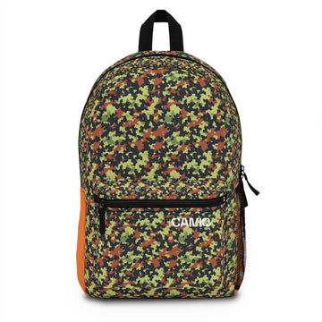 CAMO Hunter Orange & Flecktarn Backpack