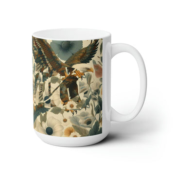 CAMO Eagle Design Ceramic Mug 15oz