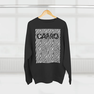 CAMO Dazzle Panel Print Crewneck Sweatshirt