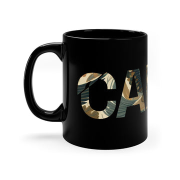 CAMO Eagle Logo 11oz Black Mug