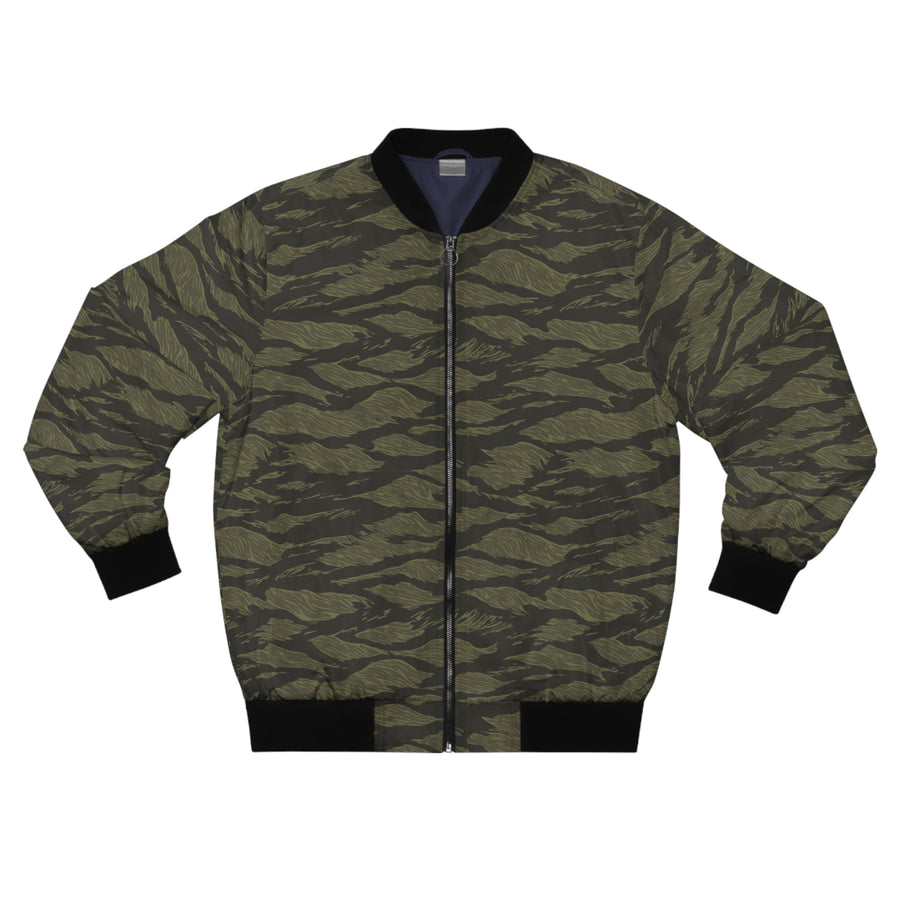 CAMO Bomber Jacket in Classic ABU "Tiger-Stripe" Camouflage Pattern